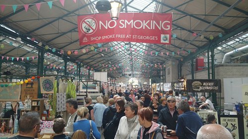 inside St. George Market